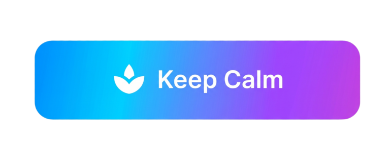Keep Calm Button